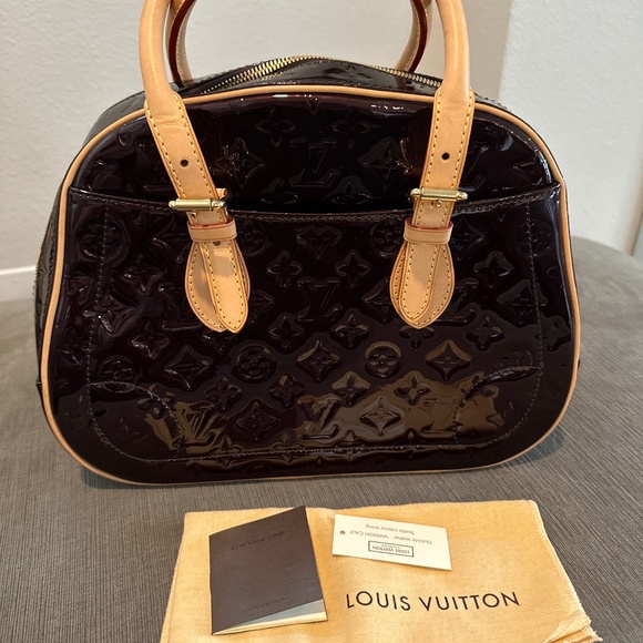 Louis Vuitton Alma Vernis – Amarante Patent Leather – Unused – With Tag - Picture 1 of 5